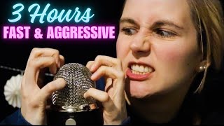 3 HOURS of Fast amp Aggressive ASMR [upl. by Klaus]