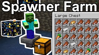 Mob Spawner Farm  Minecraft 121 [upl. by Ardnuaed]