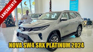 Nova Toyota SW4 SRX Platinum 2024 acompanhe o testdrive [upl. by Wileen]