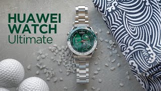 HUAWEI WATCH Ultimate The one for adventurers amp golfers  smashpop [upl. by Aivlys]