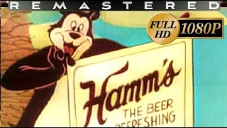 1954 HAMMS BEER “THE LAND OF SKY BLUE WATERS” COMMERCIAL REMASTERED HD 1080p [upl. by Yenruoj]