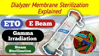 Dialyzer Membrane Sterilization Explained Autoclave ETO Gamma and Electron Beam Methods [upl. by Tailor]