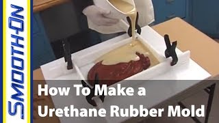 Mold Making Tutorial How To Make a Polyurethane Rubber 1 Piece Mold [upl. by Akemet24]