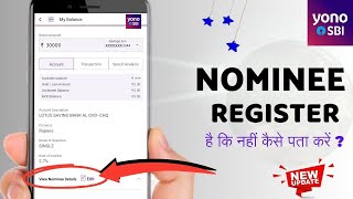 Yono SBI New Nominee Update 2023  Nominee Register in Yono SBI  SBI Nominee Add Kaise Kare  SBI [upl. by Rento]