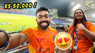 Most Expensive T20 Cricket Ticket  😍 Mota Kharcha  💰 [upl. by Anabelle]