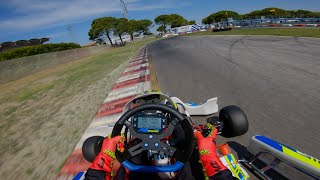 ROK Shifter POV Onboard  Pista Azzurra Jesolo [upl. by Anek]