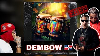 LA MEJOR LIBRERÍA DEMBOW 🇩🇴 DRUM KIT DEMBOW1212 24BITS GRAtis [upl. by Otrebliw]