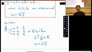 MSN 517  Lecture 04 Orthonormality Complete basis Functions as vectors [upl. by Symons]