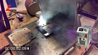 Powder Coat and Paint Removal  Laser Cleaning  2kW amp 300W Handheld [upl. by Musette]