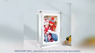 Top BEST Cuttest Gift Acrylic Digital Photo Frame 5 Inch 1000mAh Vertical Displ [upl. by Claudius]