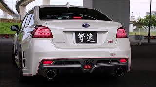 CHARGESPEED WRX STI VA TYPE3 REAR BUMPER [upl. by Raseac499]