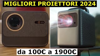 MIGLIORI PROIETTORI 2024 per TUTTE le TASCHE da 100€ a 1900€ da Amazon [upl. by Nesto824]