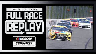 Explore the Pocono Mountains 350 from Pocono Raceway  NASCAR Cup Series Full Race Replay Sunday [upl. by Yeca]