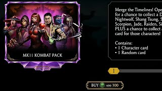 Opening MK11 Pack in Mortal Kombat Mobile [upl. by Brittney]