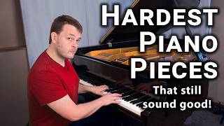 The most difficult piano pieces EVER written [upl. by Glendon]