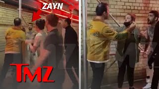 Zayn Malik Goes Shirtless in NearBrawl Outside NYC Bar  TMZ [upl. by Stew]