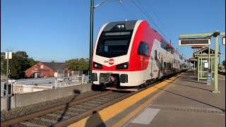 Caltrain EMU Test Trains in Action Day 2 [upl. by Anyrak]