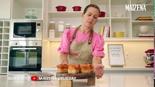 El Recetario de Maizena  Clase 9 Muffins de pizza por Marian la que cocina [upl. by Shanie581]