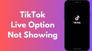 How to Fix TikTok Live Option Not Showing in iPhone 2024 [upl. by Razaele]