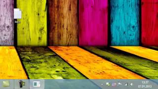 opaque taskbar for windows 8 by winaerocom [upl. by Nazler606]