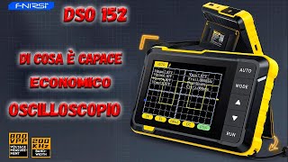 ✅ Ora loscilloscopio è disponibile per tuttiPratico oscilloscopio portatile FNIRSI DSO152 ✅ [upl. by Samaj]