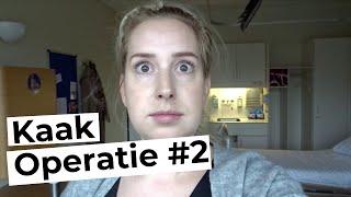 KAAKOPERATIE  DE EERSTE UREN NA DE OPERATIE [upl. by Yentuoc]