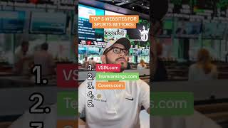 THE TOP 5 BEST WEBSITES FOR SPORTS BETTORS nfl sportsnews nfl sportsbetting nflnews [upl. by Jenness]