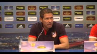 Simeone quotFalcao se lo merece todoquot [upl. by Araccat]