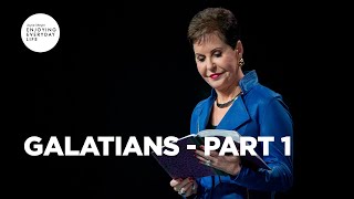 Galatians  Part 1  Joyce Meyer  Enjoying Everyday Life Teaching [upl. by Desdamonna]