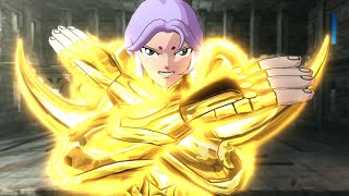 Mu vs Saga Saint Seiya Soldiers Soul 4K [upl. by Brit]