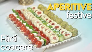 APERITIVE rapide fara coacere  idei de aperitive pentru mese festive  Tabys Welt [upl. by Drazze]