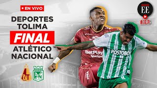 Tolima vs Nacional en vivo se define el campeón del fútbol profesional colombiano  El Espectador [upl. by Renato]