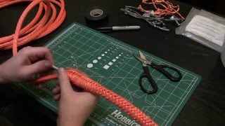 Dyneema End For End Splice Demostration [upl. by Kyrstin]