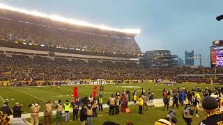 Terrible Towel Time  Pittsburgh Steelers Stadium December 17 2017 [upl. by Joo934]