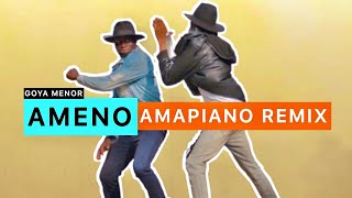 Goya Menor  Ameno amapiano remix official video  Danceglitch [upl. by Marcos]