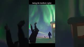 seeing the Northern Lights northernlights shortsvideo auroraborealis aurora [upl. by Edorej932]