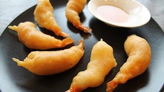 Crispy Fried Shrimp Recipe  Dim Sum  Morgane Recipes [upl. by Gnel]