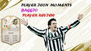 PRIME ICON MOMENTS BAGGIO 94 REVIEW  Icon Swap Baggio Review [upl. by Kano]