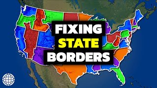 Lets Fix The United States Awful Borders [upl. by Shwalb]