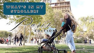 Whats in My Stroller Everything I Bring on a Day Out in Paris [upl. by Dorion565]