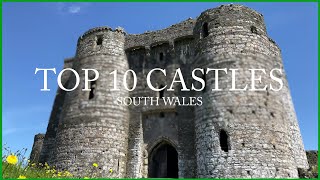 Top 10 Castles  South Wales [upl. by Fransisco393]