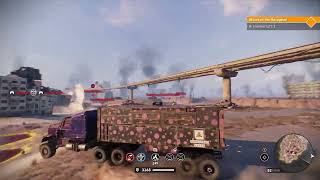 Purplish rig towing around Naukograd Bedlam Crossout [upl. by Pogah]