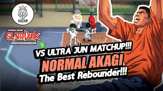 Normal Akagi vs Ultra Jun Uozumi Gameplay BEST REBOUNDER  SLAM DUNK MOBILE [upl. by Avahc]