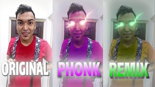 LA TAREA  ORIGINAL VS PHONK VS REMIX All VERSION [upl. by Atoel567]