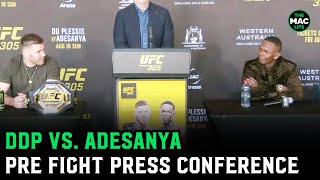 UFC 305 Dricus Du Plessis vs Israel Adesanya Press Conference [upl. by Goodwin]