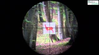 Vortex Diamondback 3510x50 Reticle Vplex subtensions [upl. by Eesdnil434]