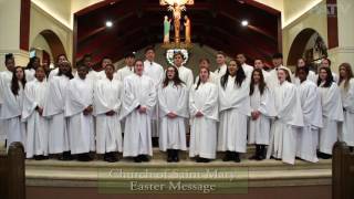 Church of Saint Mary Manhasset EASTER MESSAGE 2017PATV [upl. by Ardis623]