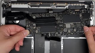 13quot Inch 2019 MacBook Pro A2159 Disassembly Logicboard Logic Board Motherboard Liquid Spill Repair [upl. by Nwonknu]