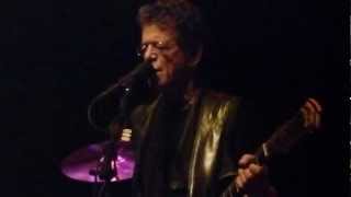 LOU REED  quotJunior Dadquot Rockhal Luxembourg 06062012 [upl. by Vine819]