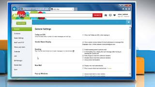 How to change your display name in AOL® Mail [upl. by Reine]